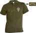 Bild von Motorfahrer Polo-Shirt mit Truppengattungsabzeichen Oliv